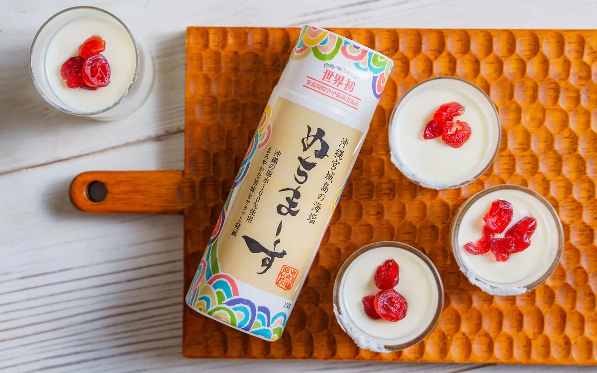 ぬちまーすのパッケージとココナッツプリン