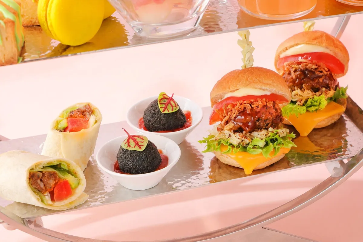 黒毛和牛のバーガーやトルティーヤ