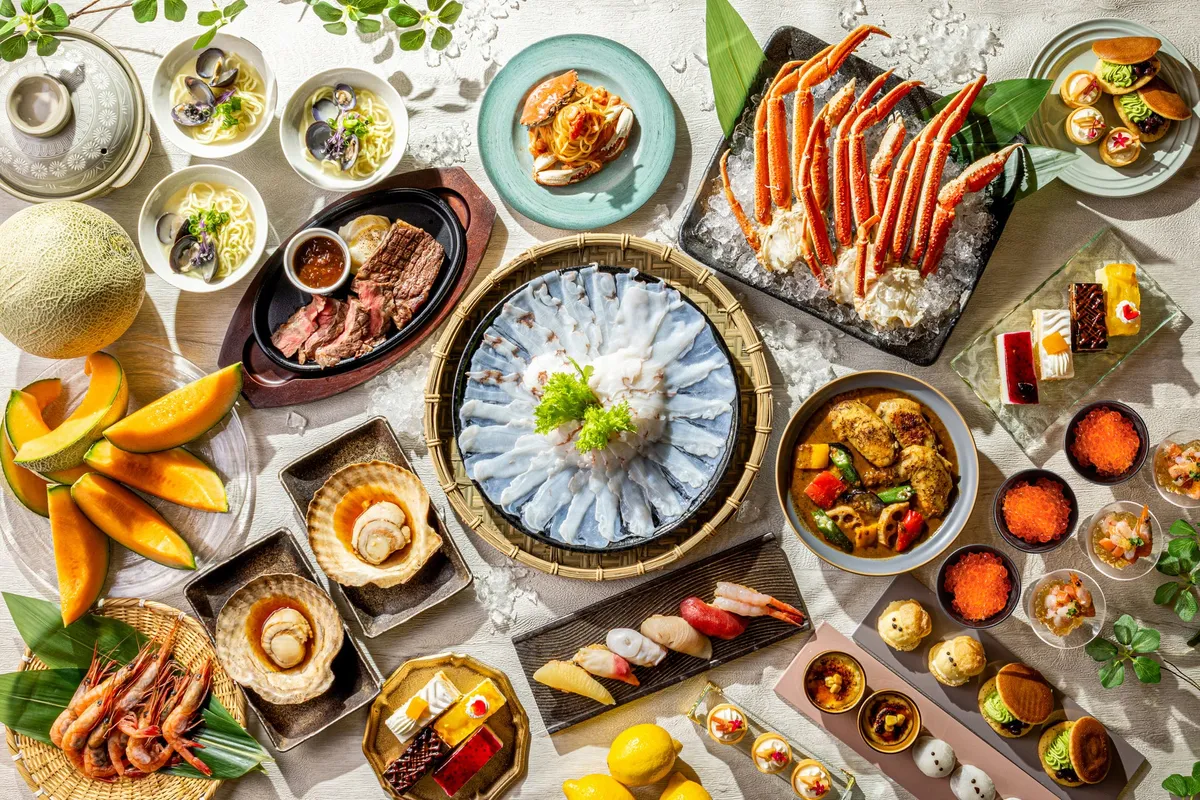 北海道フェアの料理集合