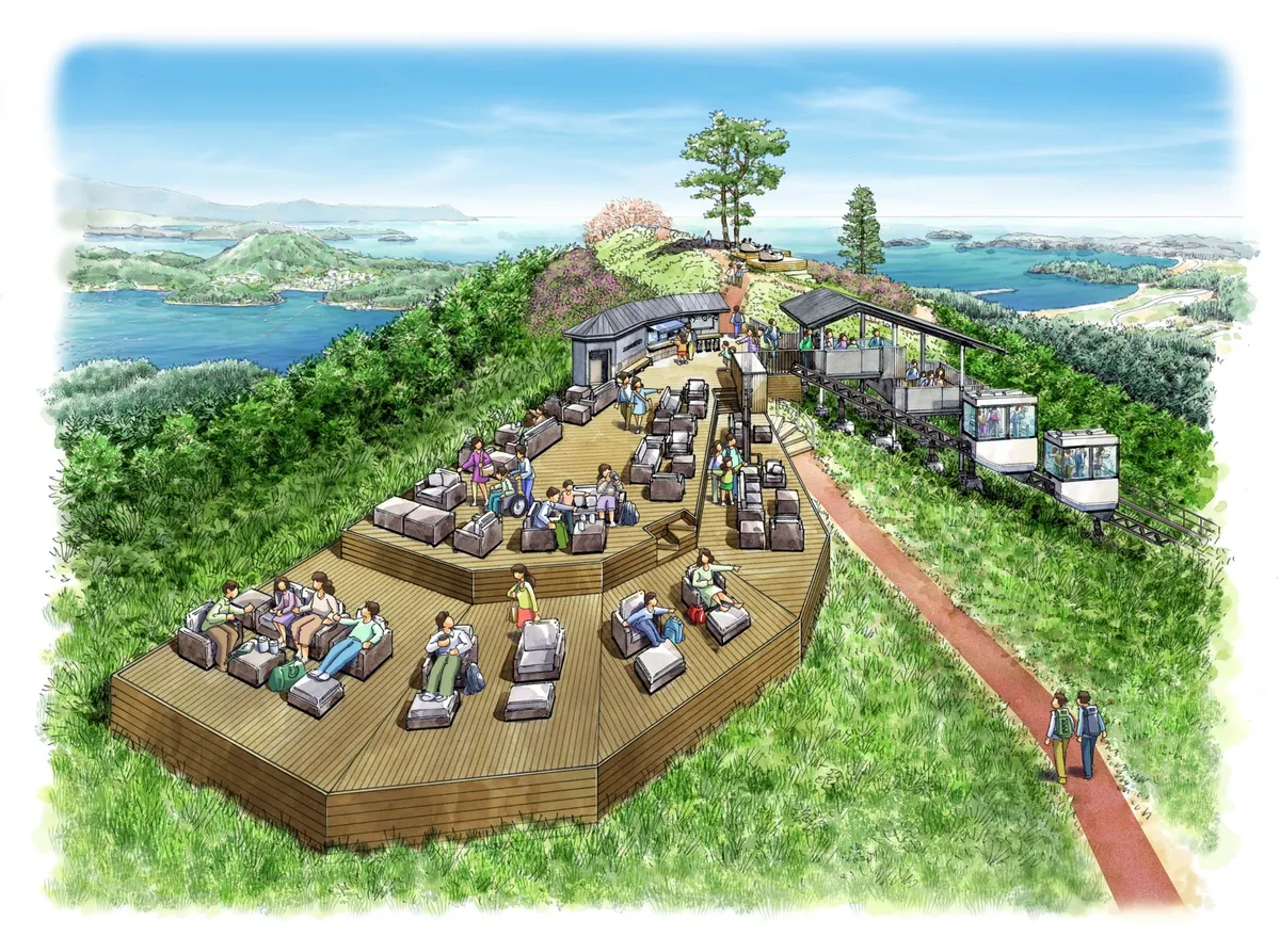 亀山テラス360°の全体イメージ