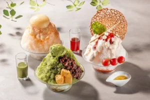 新宿プリンスホテルに「信州深層天然水」の創作かき氷が登場！ピザ風マルゲリータなど驚きの3種