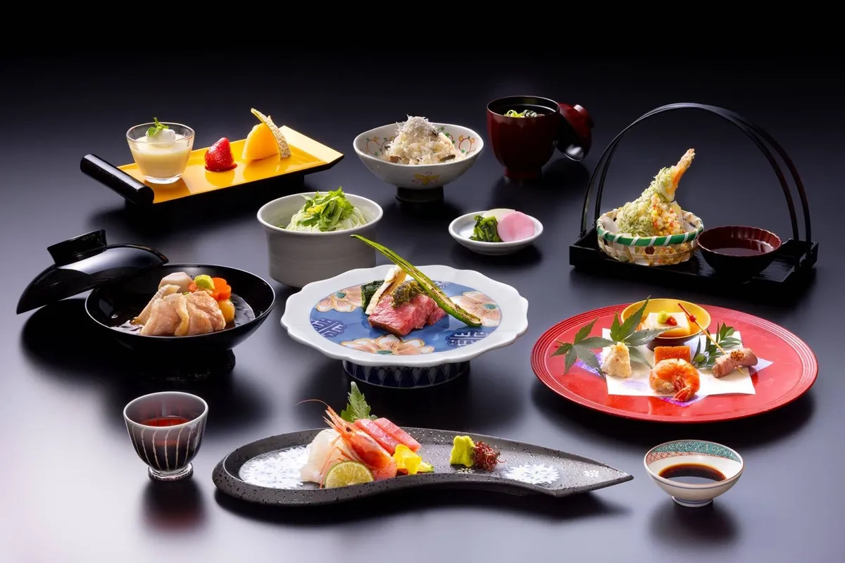 加賀会席の全体料理
