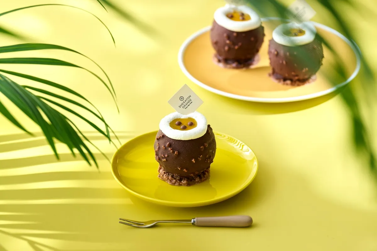 球体のチョコが目を引く「ココパッション」