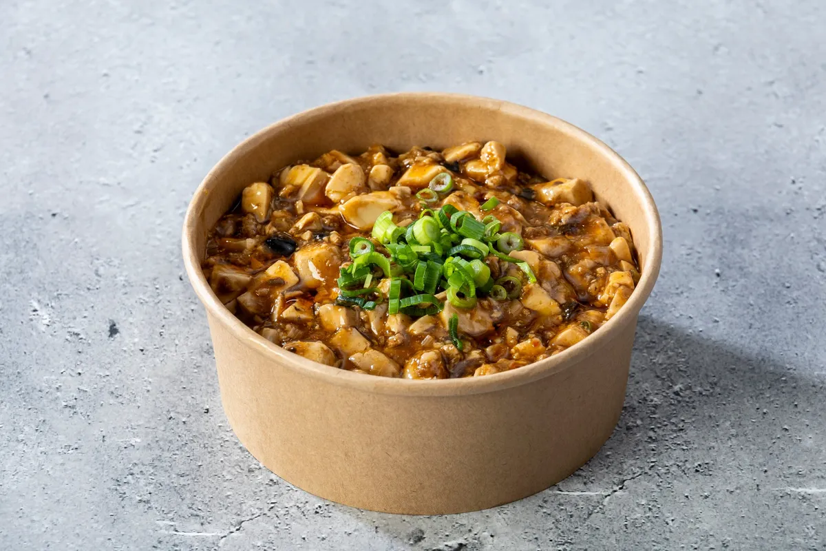 中国料理 壺中天監修の本格的な四川風麻婆豆腐丼