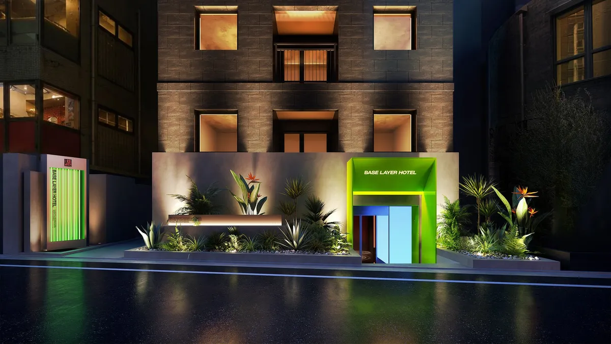 BASE LAYER HOTEL ROPPONGIの外観