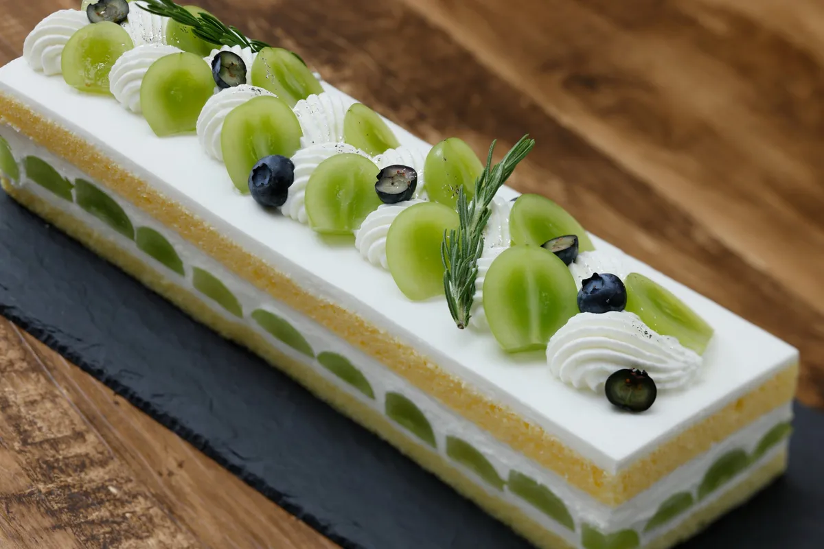 マスカットショートケーキ