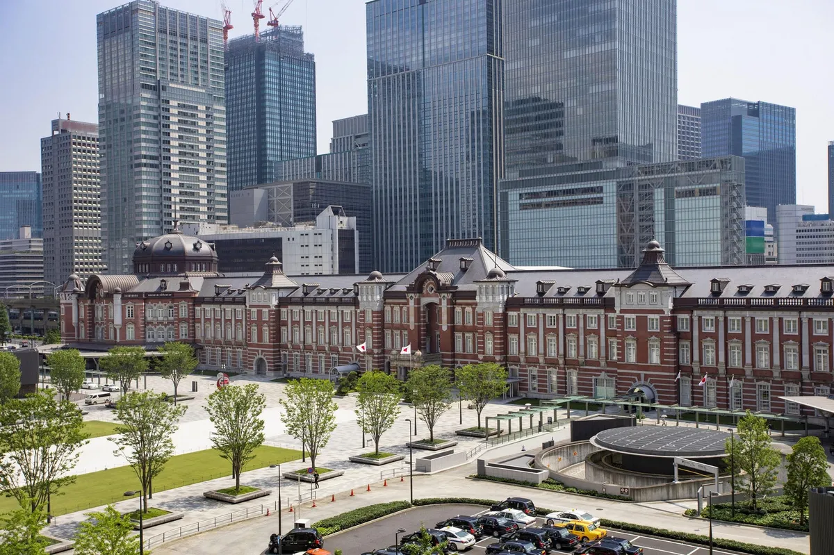 東京駅丸の内駅舎の外観